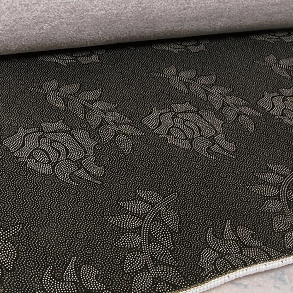 Gold & Gray Abstract Modern Rectangle Rug Indoor Area Rug 5'x7'