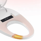 White One-Piece Elongated Automatic Smart Toilet Floor Mounted Self-Clean