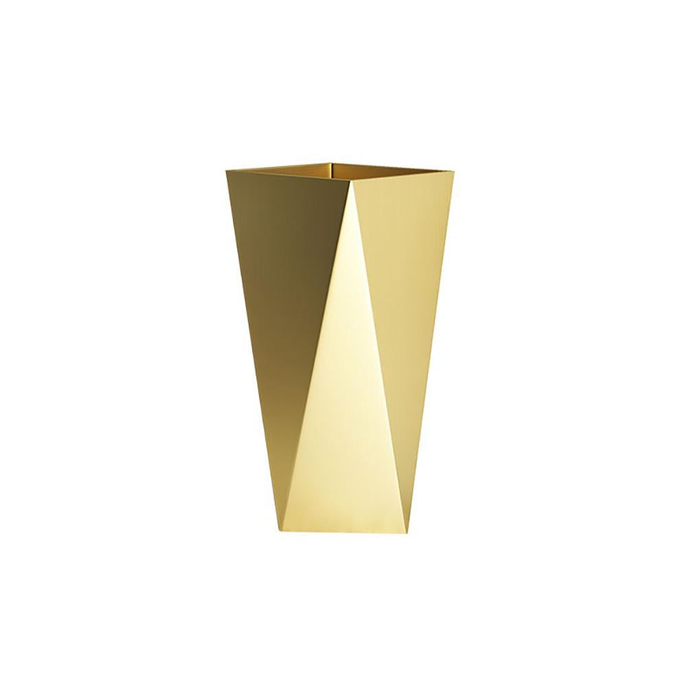Gold Modern Luxury Stainless Steel Sink Pedestal Sink Freestanding