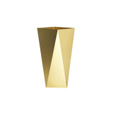 Gold Modern Luxury Stainless Steel Sink Pedestal Sink Freestanding