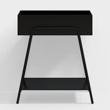 Green Rectangular 2-Tier Plant Stand Indoors Display Shelf Storage Shelving Metal