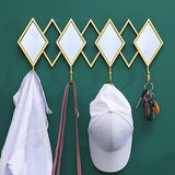 Luxury Entryway Wall Mounted Coat Rack Set of 2