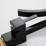 Single Handle Single Hole Bathroom Sink Faucet with Waterfall Spout in Chrome Brass