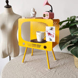 TV Sculpt Display Shelving Unique End Table in Pink-Richsoul-End & Side Tables,Furniture,Living Room Furniture