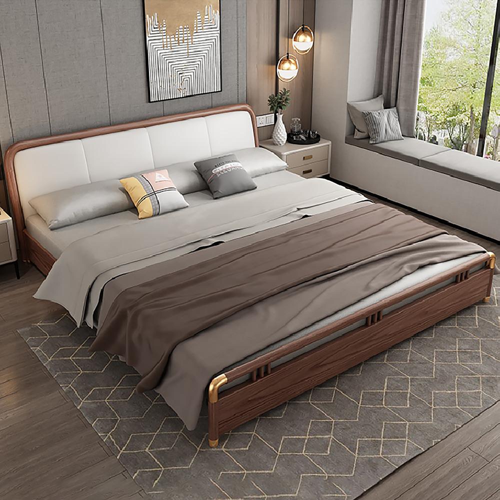74.8" Full Sleeper Sofa Leath-aire Upholstered Convertible Sofa Storage Sofa