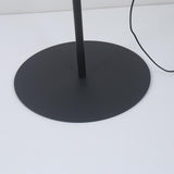 Black Arching Floor lamp Gooseneck Standing Lamp Rose Gold Shade