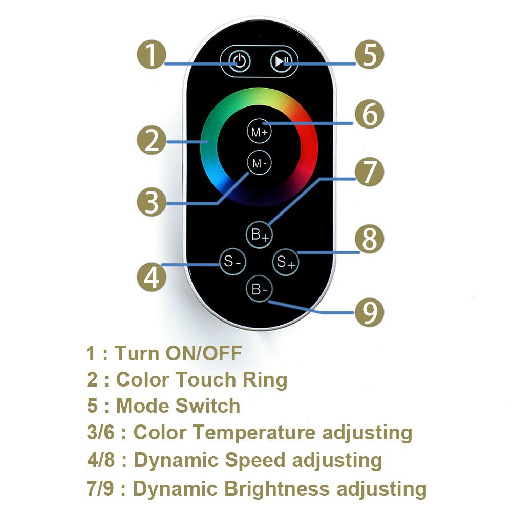 Wall-Mounted 23" Thermostatic Shower System in Gold 4 Functions