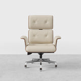 Modern Black Home Office Chair Upholstered Swivel Task Office Chair Height