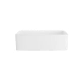 30'' Farmhouse Kitchen Sink Fireclay Rectangular Undermount Single Bowl in White