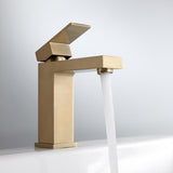 Stylish Luxury Deck Mounted One-Hole Single Handle Bathroom Sink Faucet