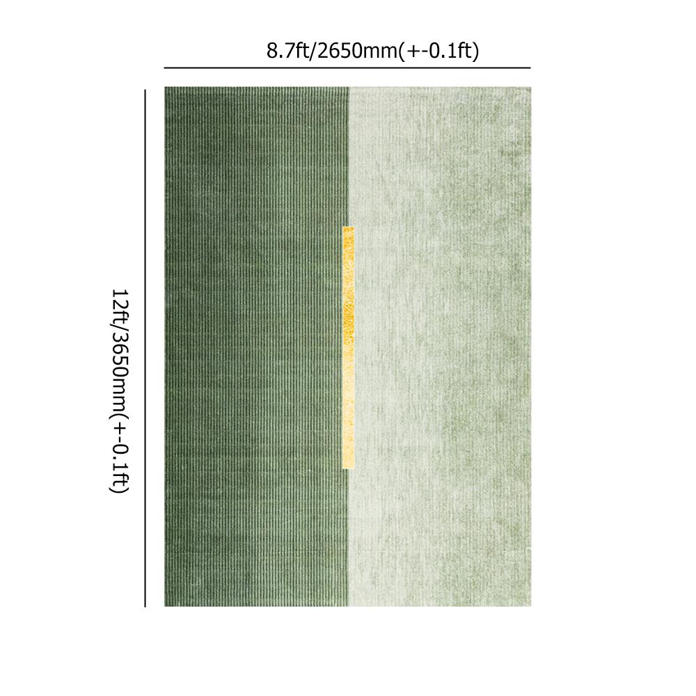 5' x 8' Rectangle Geomatric Contemporary Multipurpose Green Area Rug