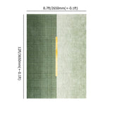 5' x 8' Rectangle Geomatric Contemporary Multipurpose Green Area Rug