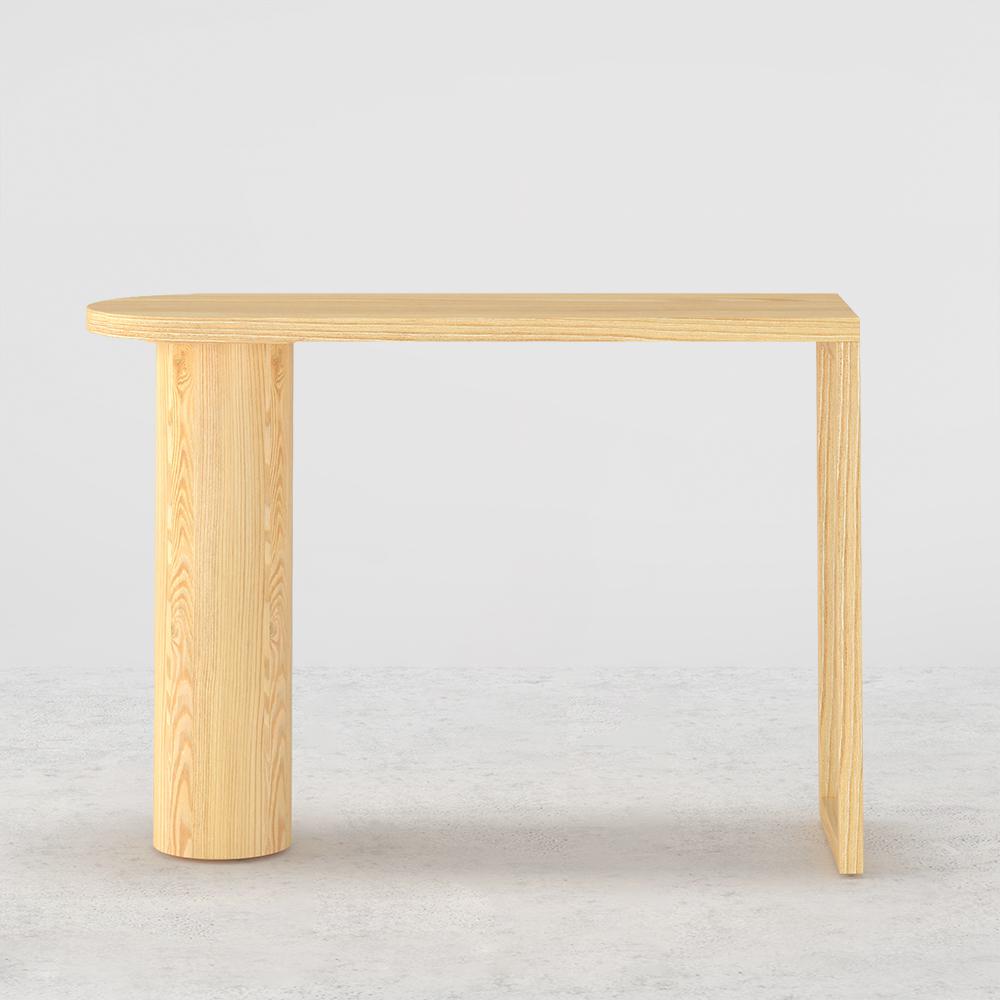 55" Modern Pine Wood  Long Bar Height Dinning Table Kitchen Bar Table