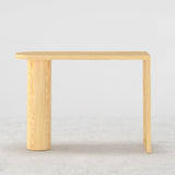 55" Modern Pine Wood  Long Bar Height Dinning Table Kitchen Bar Table
