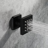 Wall-Mounted 23" Thermostatic Shower System in Gold 4 Functions