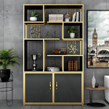 Contemporary Stand Standard Bookshelf with Doors