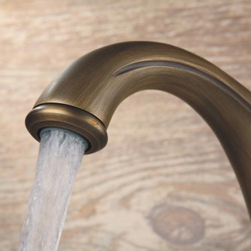 Fair Classic Single Handle Single Hole Vessel Sink Faucet for Bathroom Solid Brass