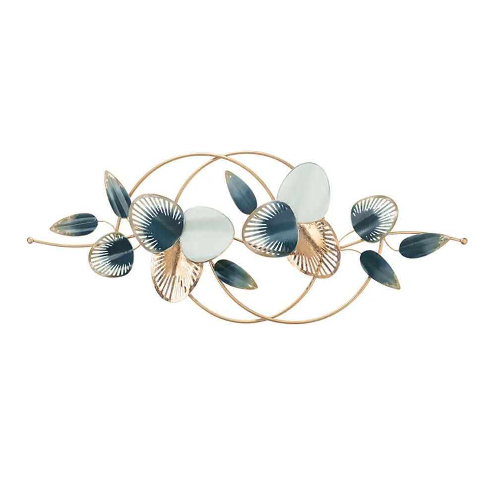 Modern Minimalist 3D Hollow-out Metal Leaves Classic Fashion Wall Decor