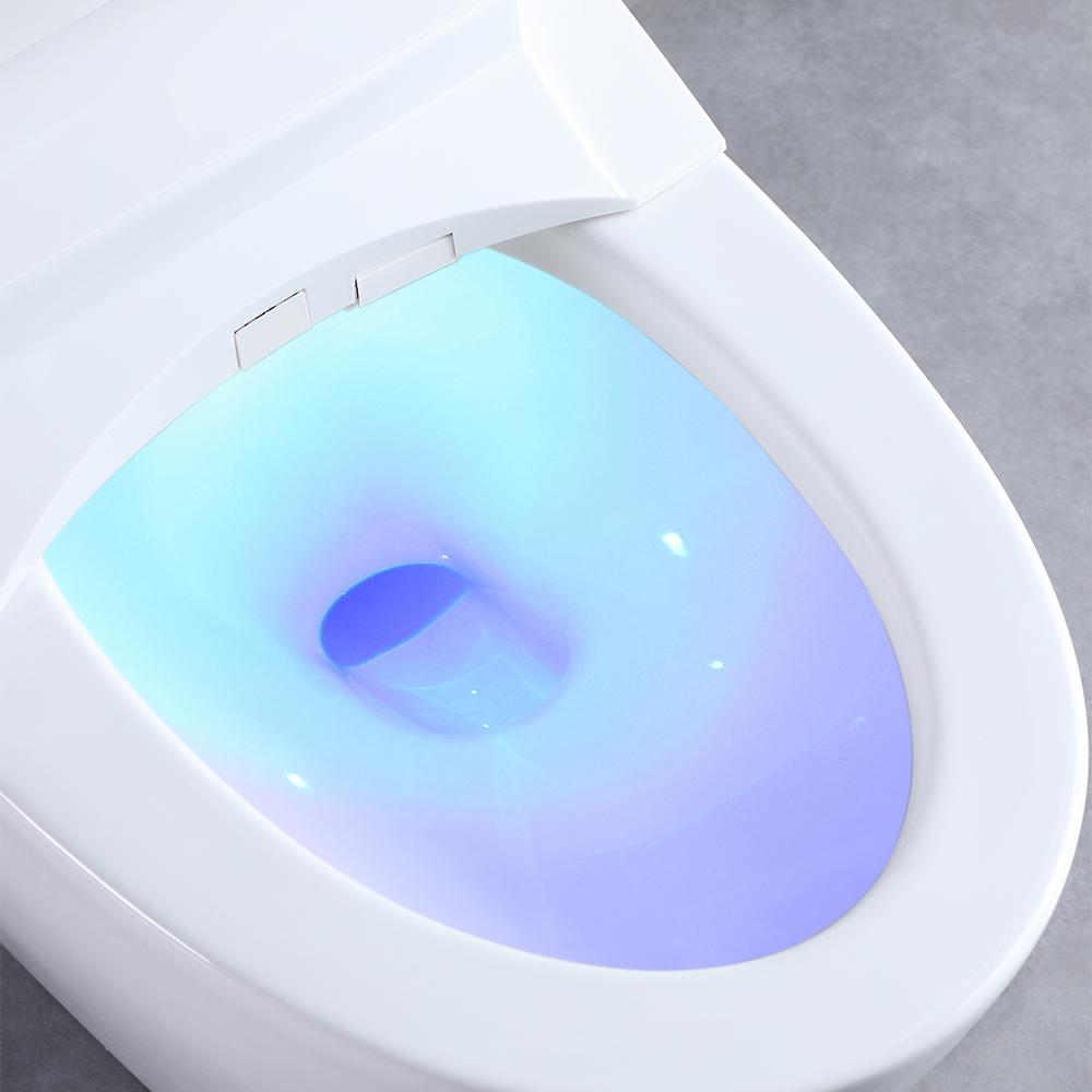 One-Piece Elongated Smart Toilet Floor Mounted Automatic Toilet Self-Clean