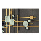 1 Piece Europe Modern Geometric Metal Iron Wall Decor Multi-Colored