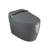 One-Piece Elongated Smart Toilet Floor Mounted Automatic Toilet Self-Clean