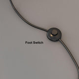 70" Tall Black Arc Floor Lamp Metal Overarching Floor Reading Lamp