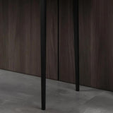 Modern Gray Makeup Vanity Set with Velvet Surface Dressing & Mirror & Stool in Small