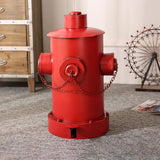 Industrial Fire Hydrant Trash Can in Yellow/Red/Black-Yellow-Large