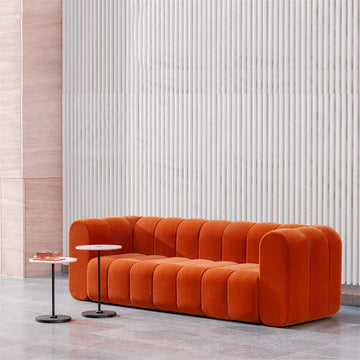 86.6" Modern Velvet Upholstered Sofa 3-Seater Sofa Luxury Sofa Solid Wood Frame-Richsoul-Furniture,Living Room Furniture,Sofas & Loveseats