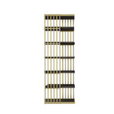 Modern Display 6-Tiered Etagere Bookshelf in Gold & Black-Bookcases & Bookshelves,Furniture,Office Furniture