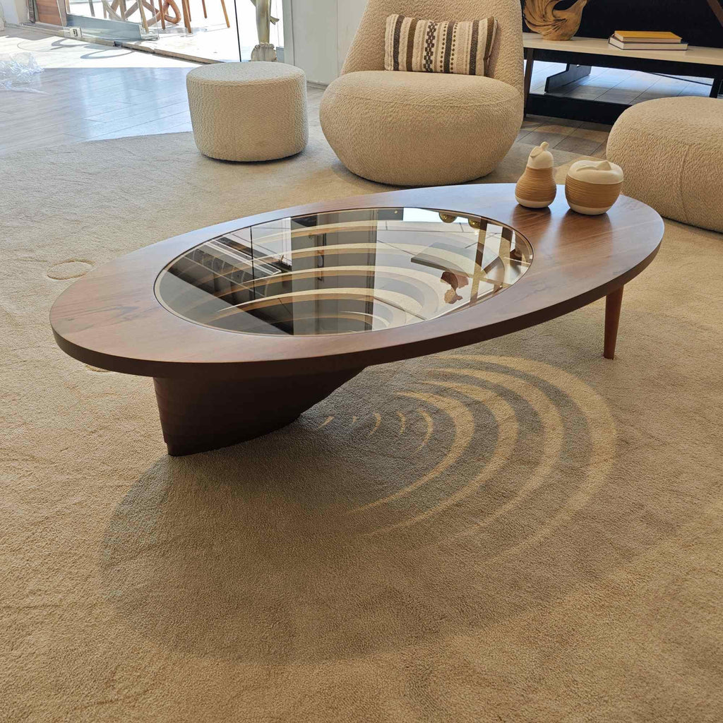 The Enduring Elegance of Oval Coffee Tables: A Comprehensive Guide by Wehomz