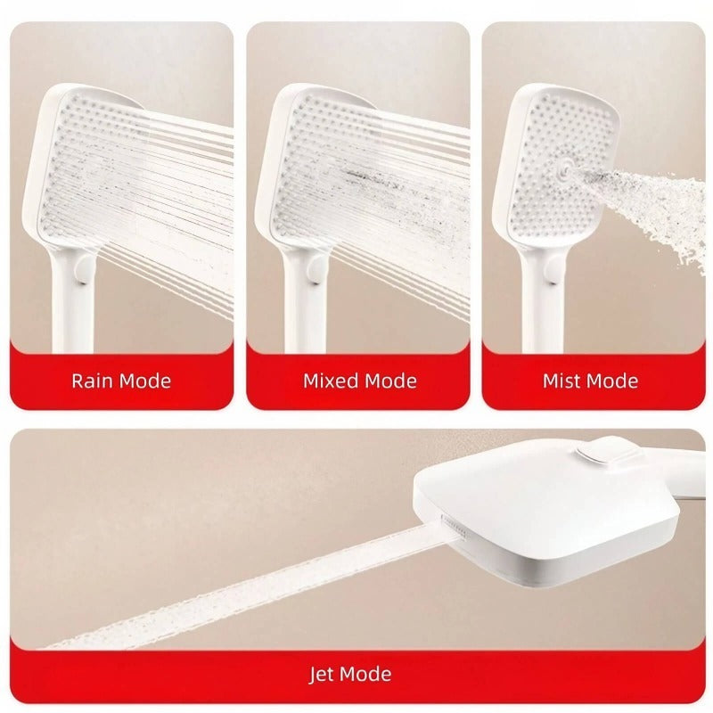 10″ Deep Soaking Tub - Rectangle Modern Acrylic Soaking Bathtub