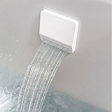 10″ Deep Soaking Tub - Rectangle Modern Acrylic Soaking Bathtub