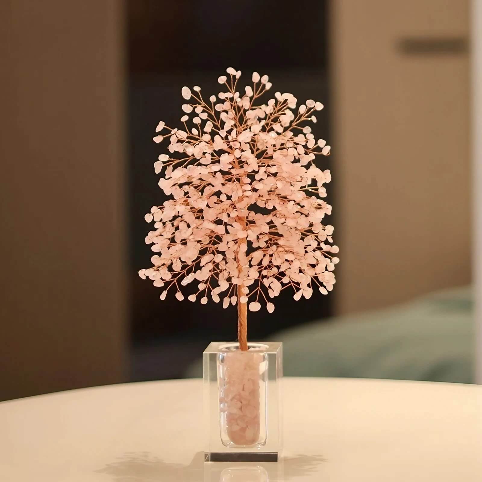 crystal money tree 11.8″ Crystal Money Tree Feng Shui Decor for Office Living Room – WEHOMZ
