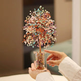 11.8″ Crystal Money Tree Feng Shui Decor for Office Living Room