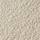 118.1″ Modern Curve Sofa with Pillow - Beige Cotton Linen Upholstery