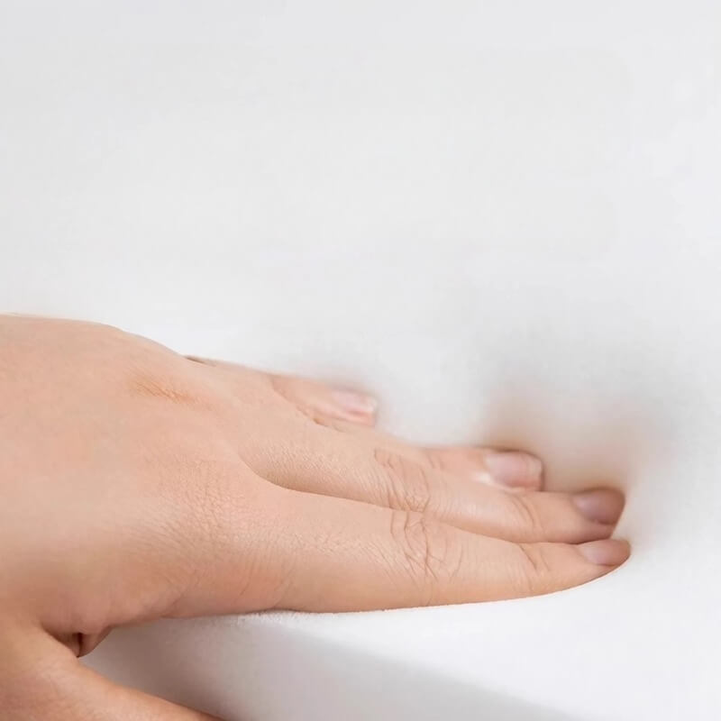 118.1″ Modern Curve Sofa with Pillow - Beige Cotton Linen Upholstery