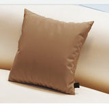 141.7″ Half Circle Couch Modern Beige Curved Brushed Velvet Upholstery