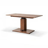 24″ Rectangle Adjustable Height Desk - LiftTop Solid Natural Wood