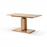 24″ Rectangle Adjustable Height Desk - LiftTop Solid Natural Wood