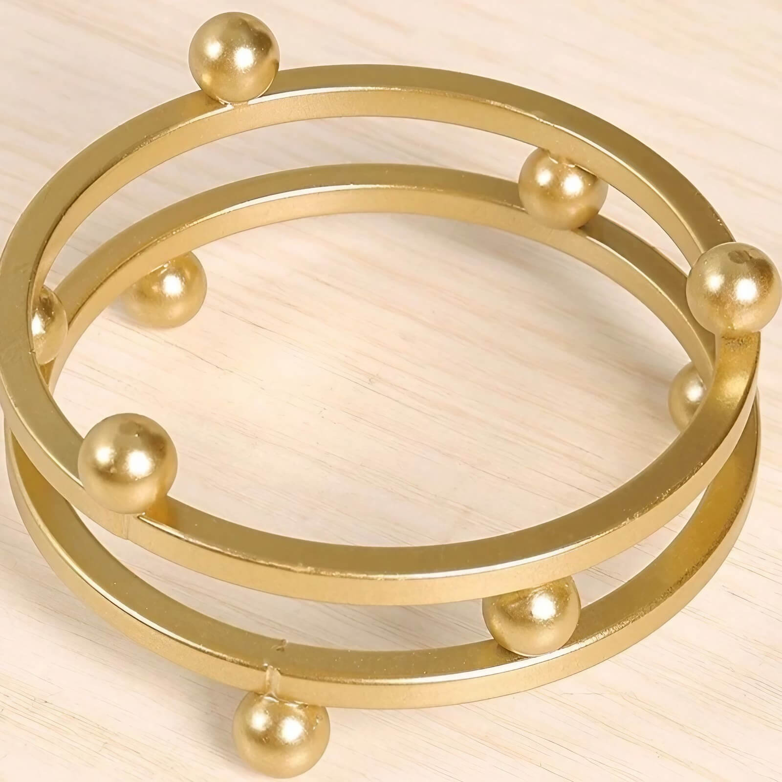 3.9″ Transparent Crystal Ball Iron and Glass Feng Shui Decor for Office Living Room