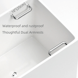 39.4″ Modern Freestanding Japanese Deep Soaking Bathtub Acrylic Rectangle