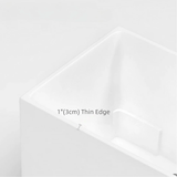 39.4″ Modern Freestanding Japanese Deep Soaking Bathtub Acrylic Rectangle