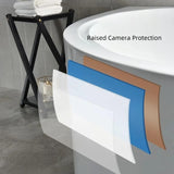 43.31″ Standalone Sector Corner Tub - Modern Acrylic Deep Soaking Therapy