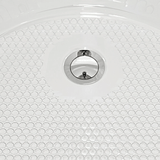 47.2″ Modern Oval Acrylic Freestanding Japanese Deep Soaking Bathtub