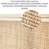 47" Rattan Dresser - 2 Drawers - Natural - Japandi Style