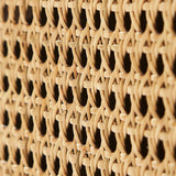 47" Rattan Dresser - 6 Drawers - Natural - Modern Chinese Style