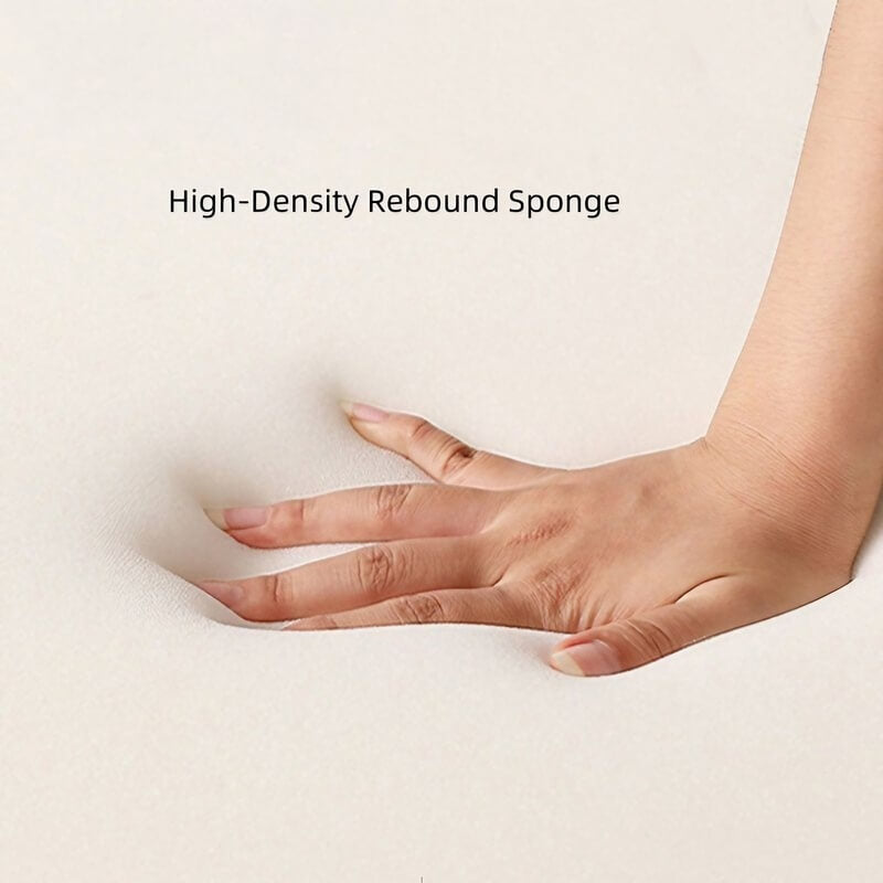 66.9″ Curve Sofa - Beige Sherpa Pillow Included, Modern Scandinavian-style Design