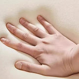 66.9″ Sherpa Upholstered Curve Sofa - Modern Style, Beige with Pillow Included