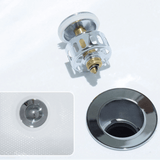 Acrylic Deep Soaking Bathtub - 2″ Rectangle Modern Style Soaking Bath